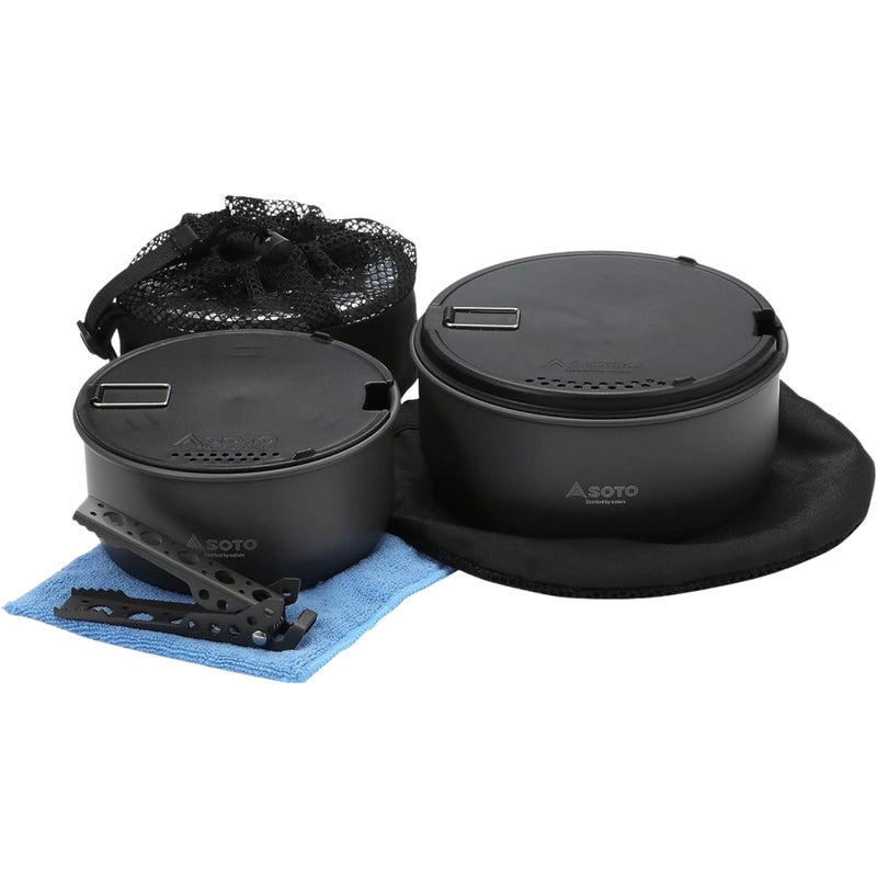 SOTO Navigator Camping Cookware for Outdoor Cooking - Durable Camping Cooking Set, Shock & Corrosion Resistant, Lightweight & Multi-Functional - Image 1